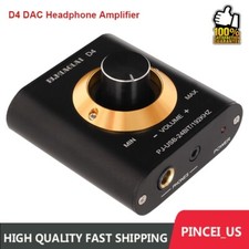 D4 USB Sound Card HiFi DAC Headphone Amplifier 150mW 150mW For Headset Laptop