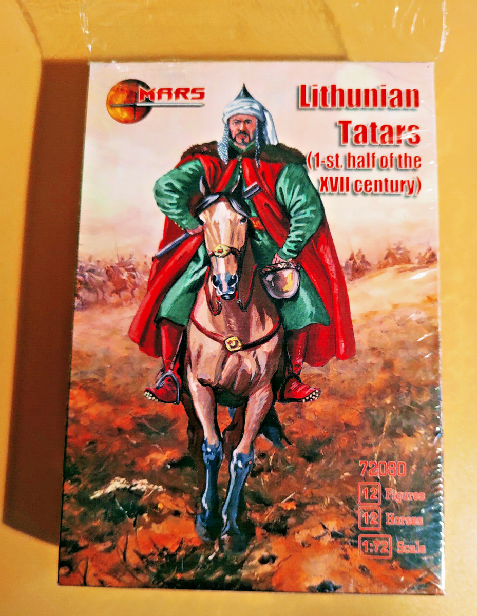 Figurines Mars 72080 - Tatars Lituaniens 1/72, 17e Siècle | Maquette Plastique à Peindre