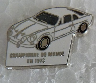 RARE PIN'S CAR Alpine Renault A 110 Berlinette Rte Racing Team