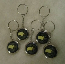Lot of 5 Goose Island Beer Bottle Cap Shaped Bottle Openers/ Keychain 