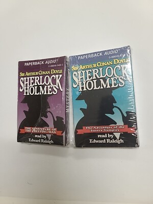 Sherlock Holmes The Adventure of The Creeping Man  & Sussex Vampire - 2 BOOKS