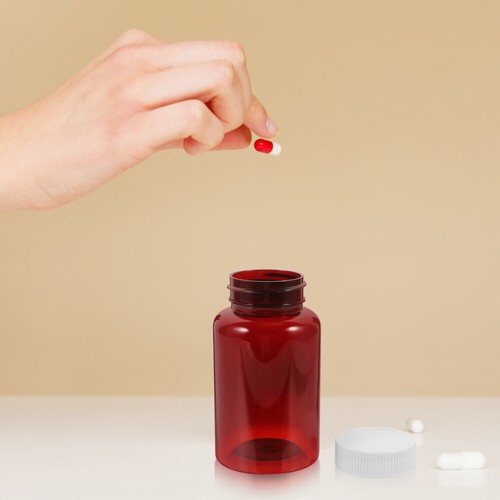 6 Pcs Pill Jar Empty Pills Medicine Bottles with Lids Caps Travel - Picture 7 of 12