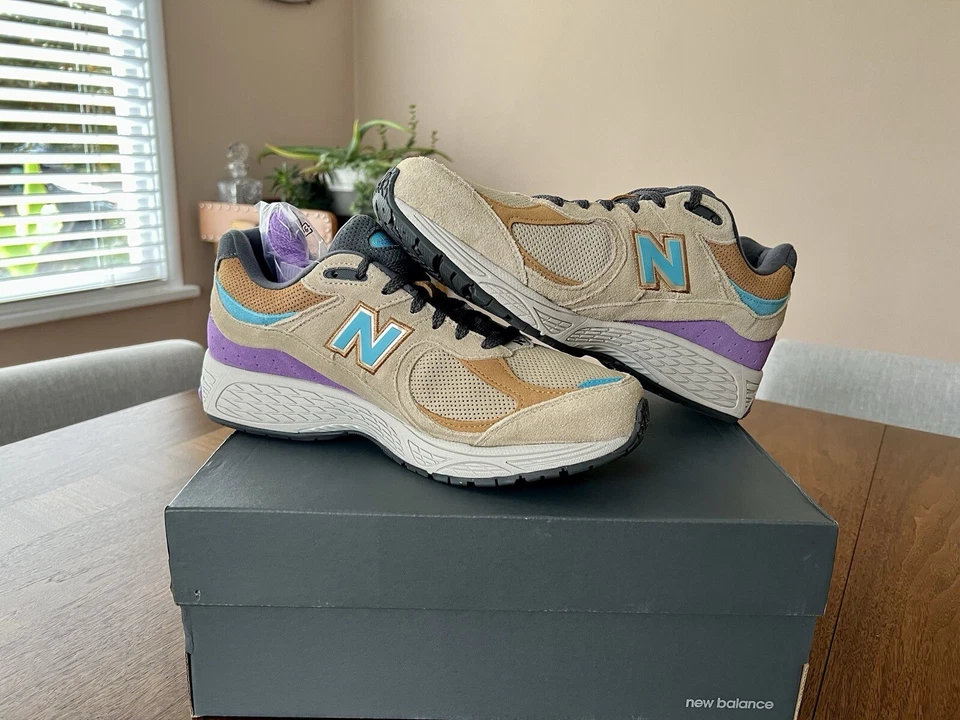 Size 10.5 - New Balance 2002R x J. Crew - Incense - M2002RWA - New In Box - Image 2 of 4