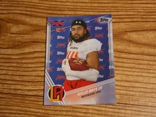 LA WILDCATS 2020 Topps XFL #007 WILLIE MAYS III DE RC Football Card