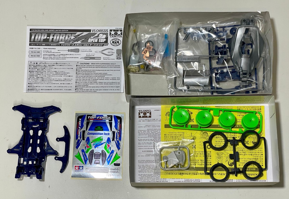 TAMIYA 94890 Mini 4WD TOP-FORCE EVOLUTION OPEN TOP (VS Chassis) | eBay