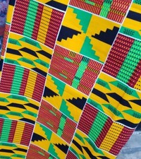 Best Seller African Print Fabric Ankara Kente - 100 Cotton 6 Yards