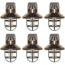 Plug in 6 Pack Night Lights Plug Into Wall with Dusk to Dawn Vintage Rustick ...