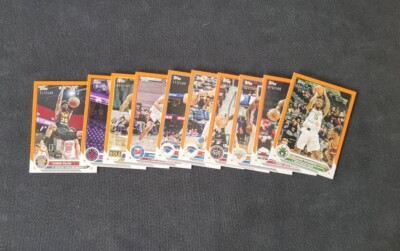 2023-24 Topps NBA G-League Orange Parallel /149 #1-100 Build Set Pick Your  Card