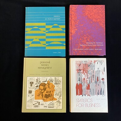 statistics for business B. Newton 1973 Science Research Associates IBM SRA 4 Lot