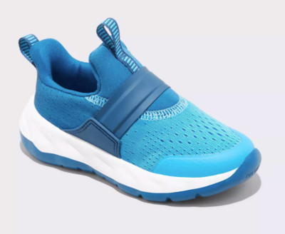 Toddler Boys' Dannie Slip On Performance Lightweight Blue Sneakers All In Motion