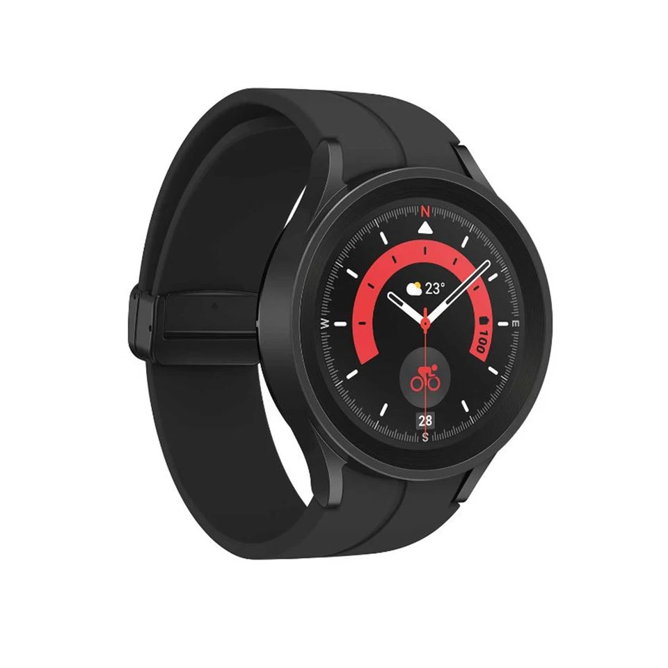 Reloj inteligente Samsung Galaxy Watch5 Pro titanio 45 mm BT - negro SM-R920NZKAXAA