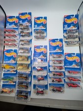 LOT OF 34 1996 HOT WHEELS FIRST EDITION 1:64 DIE CAST WITH VARIANTS