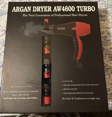 Argan Dryer AW4600 Trubo Hair Dryer