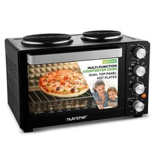 NutriChef Multi-Function Convection Oven - Counter Top Rotisserie Toaster Oven