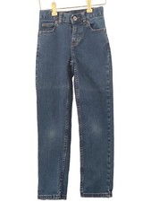 Girls Faded Glory Denim Jeans 5 Pocket Straight Leg 8S 8 slim