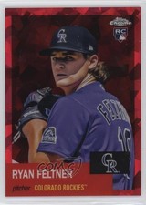 2022 Chrome Platinum Anniversary Red Atomic Refractor /100 Ryan Feltner #39 15kw