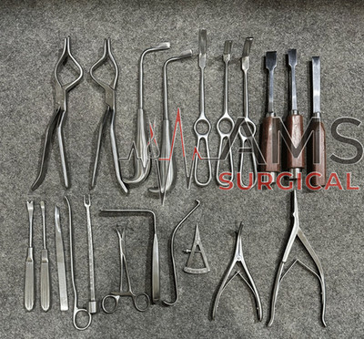Maxillofacial Instrument Complete Kit Face & Jaw Surgery Plastic Surgery