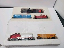 Bachmann Sante Fe Shooting Star Juego Tren Escala HO Envío Gratis Sin Vías