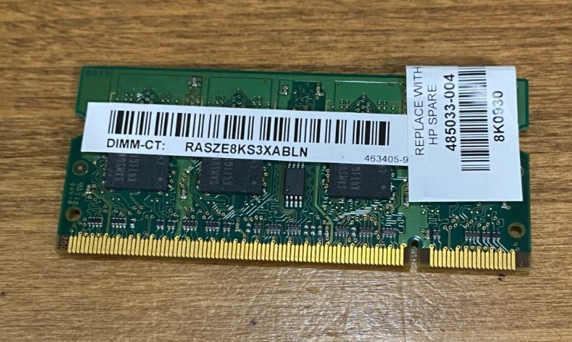 Samsung 1 GB DIMM 800 MHz DDR2 Memory (M470T2864QZ3-CF7) RASZE8KS3XABLN - Image 2 of 2