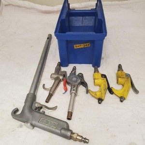 Lot of Pneumatic Air Blow Guns and Nozzles Industrial Air Tools LOT-365