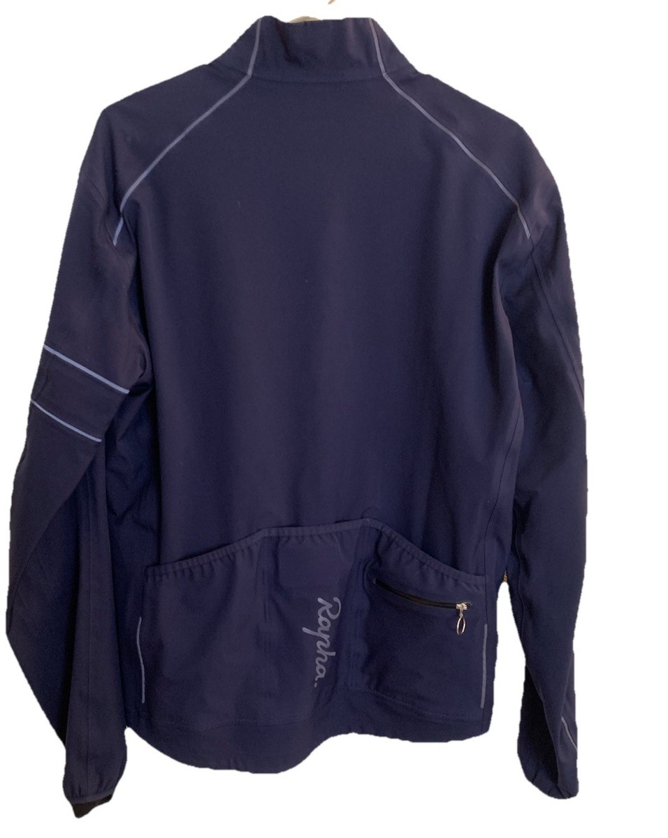 Rapha Men's Large RN 136413 Cycling Jacket Navy Blue | eBay