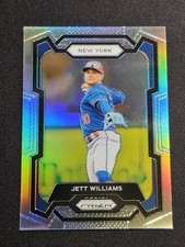2024 Panini Prizm Baseball Jett Williams Silver Prizm #169 Milwaukee Brewers