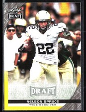 2016 Leaf Draft #68 Nelson Spruce Gold