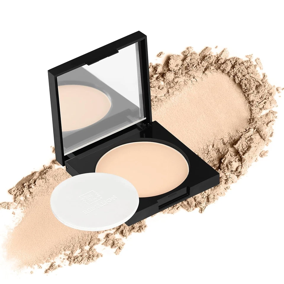 Rebellion Matt Perfection Moisturising Powder, Astute Natural 20 Tone 9gm - Image 3 of 4