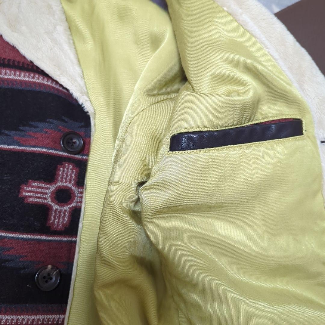 The Flat Head Native Blanket Jacket Native Patter… - image 4