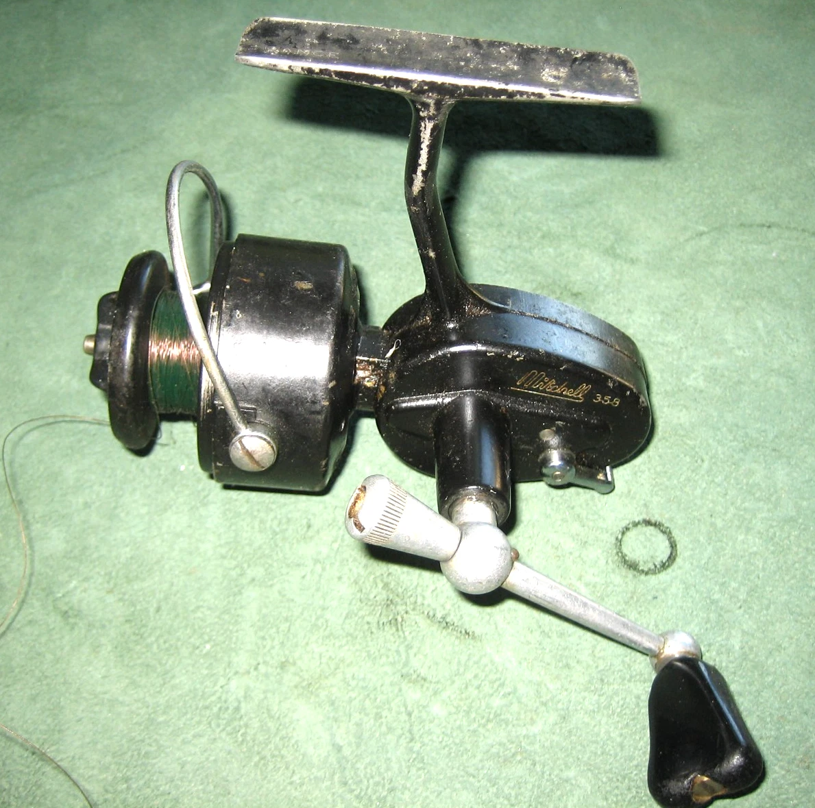 Moulinet de pêche ancien C.A.P • EUR 15,00 - FR