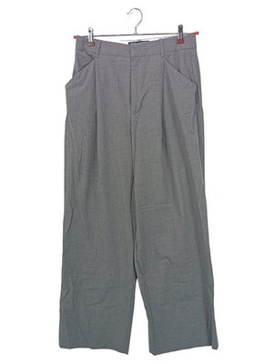 ZARA Baggy Pants Damen Hose Gr. DE 40 grau Casual-Look