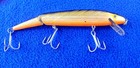Vintage Rebel Floater Minnow 5.5” Fishing Lure Plastic. Orange & Gold Color. — photo 2