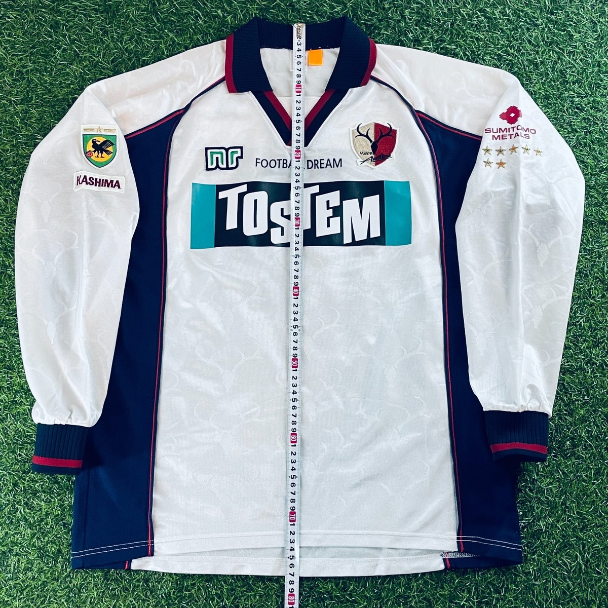 Kashima Antlers 2000 Away Player Issue Long Sleeve Jersey Shirt