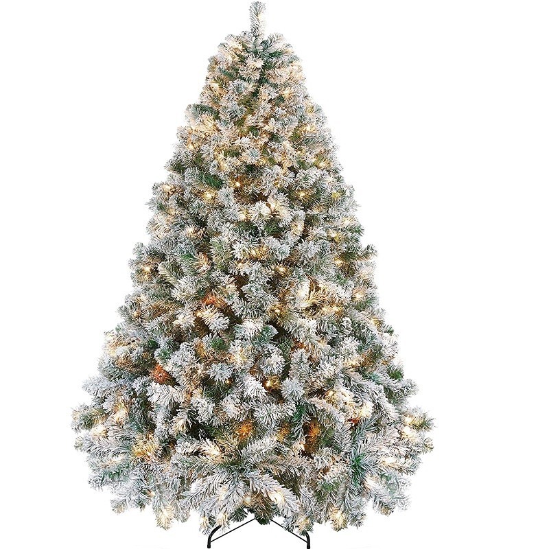 Arbol de Navidad Artificial de 6FT de Abeto con 250 Luces Blancas Christmas Tree