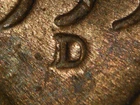 HIGH GRADE MINT ERROR 1953-D  LINCOLN WHEAT CENT RPM#1  FS#501  AU/RB