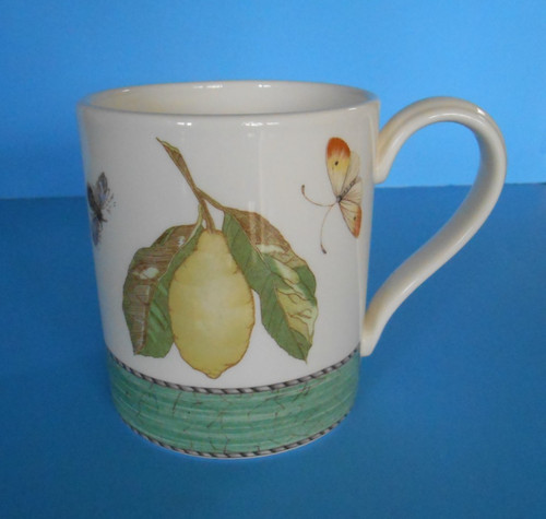 Wedgwood Sarah’s Garden 16 Oz Mug Queen's Ware 1997 England Wine Jelly Recipe