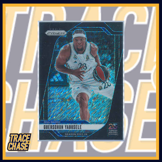 2024-25 Panini Prizm Euroleague Basketball Guerschon Yabusele Black Shimmer 1/1