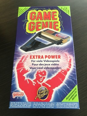 Game Genie NES EU Version   Galoob 7356   New Unopened   Codemasters