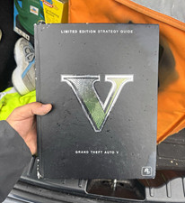 Rockstar Grand Theft Auto V Limited Edition Strategy Guide Book