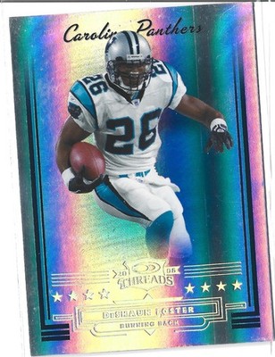 DeShaun Foster 2006 Threads Silver Holo #/50
