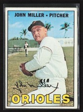 1967 Topps #141 John Miller - EX/EX+ Set Break!