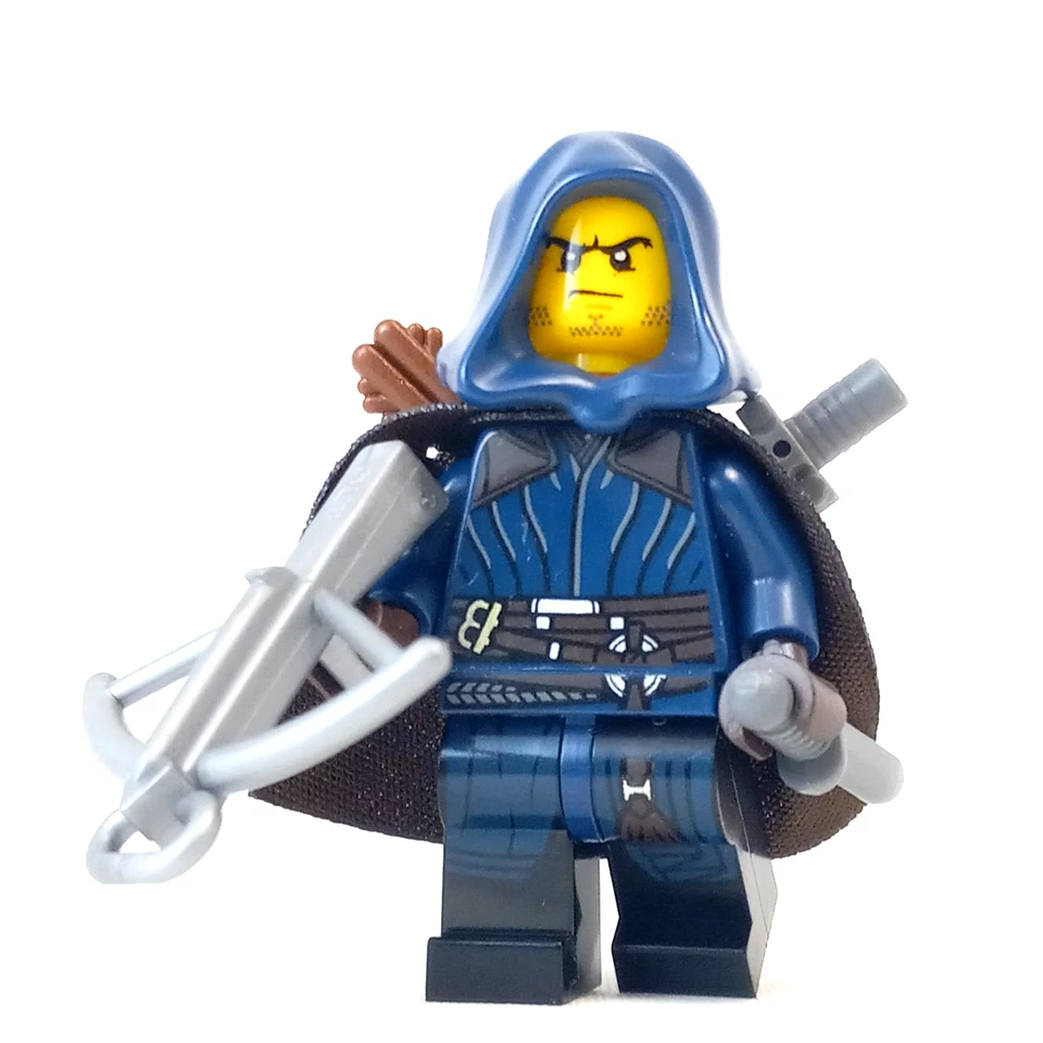 乐高城堡流氓游侠骑士迷你人偶农民猎人十字军战士D&D — 第 2/4 张图片