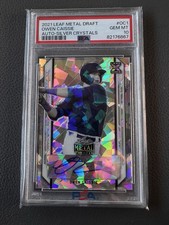 2021 Leaf Metal Draft Owen Caissie Auto PSA 10