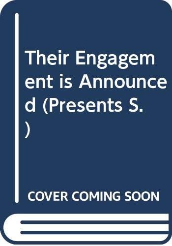 Their Engagement is Announced (Prese... by Mortimer, Carole Paperback / softbackFREE US DELIVERY | ISBN: 0263819639 | Quality Books