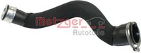 Ladeluftschlauch Rechts Unten Metzger 2400162 FÜR Audi Intercooler Schlauch