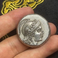 Wonderful Ancient Roman Greek Bronze Coin Intaglio In Excellent Condition