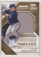2016 Panini Elite Extra Edition Holo Gold 91/99 Alex Bregman #FTSA-AB o7m