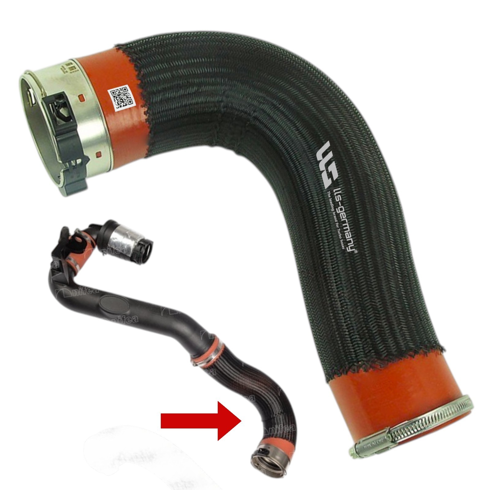 Charge Air Hose Turbo Hose Pressure Hose for RENAULT MASTER NV400 2.3 dCi