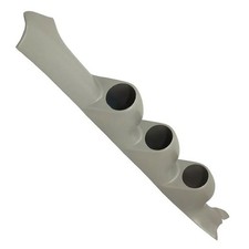 Glowshift Gray Triple Pillar Gauge Pod Fits 2002-2007 Subaru Impreza Wrx 52mm Glowshift Gray Triple Pillar Gauge Pod Fits 2002-2007 Subaru Impreza Wrx 52mm