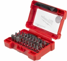 Milwaukee Shockwave Compact Bit 32 Piece Torx Set Variety Pack, Red 